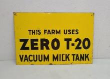 SST, Vacuum Milk Tank Sign