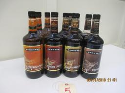 LOT-(10) ASST. LIQUORS/SCHNAPPS