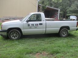 2005 CHEVROLETV-8- 1/2 TON 2 WD PICKUP TRUCK