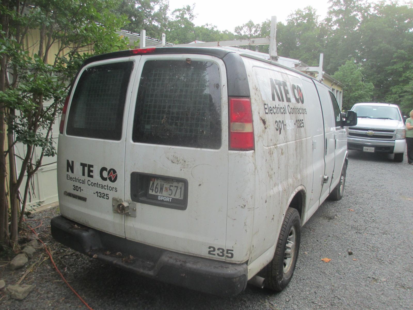 2008 CHEVROLET 3/4 TON CARGO VAN-WONT START