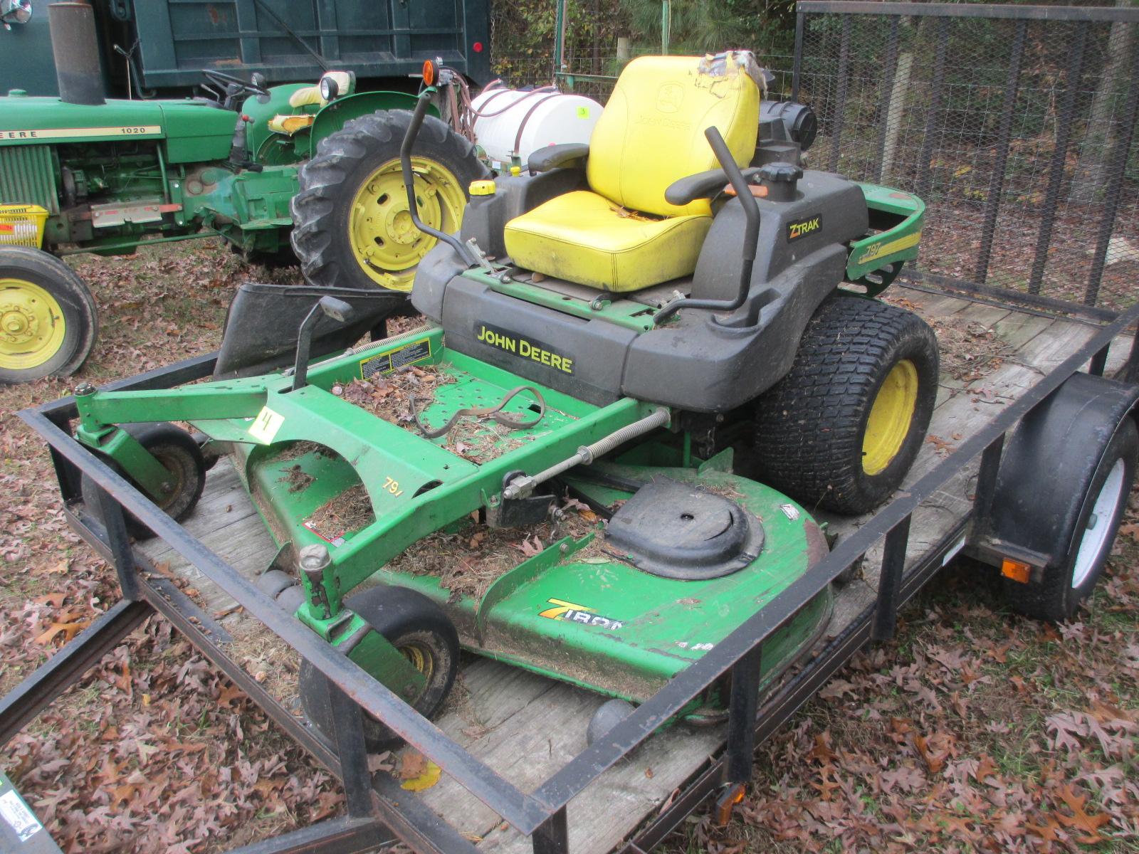 JOHN DEERE ZERO CUT MOWER