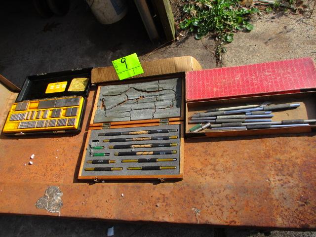 LOT-GAUGE BLOCKS/MICROMETER/STANDARDS-2 LOTS