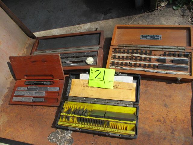 LOT-ASSORTED MEASURING INSTRUMENTS & GAUGE BLOCKS