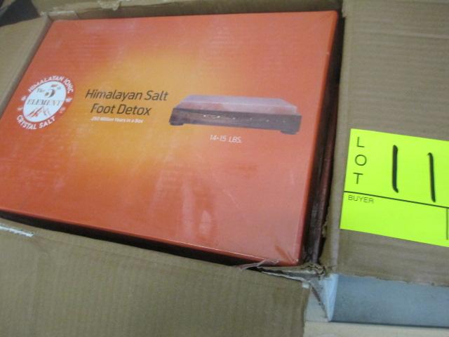 RECTANGULAR FOOT DETOX. 13-14 LB. $55.00 RETAIL