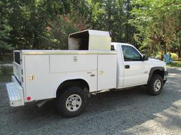 2006 CHEVROLET 3500 DIESEL 4 WD  SERVICE TRUCK