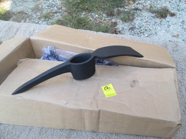 LOT-(5) 5 LB PICK/MATTOCK HEADS