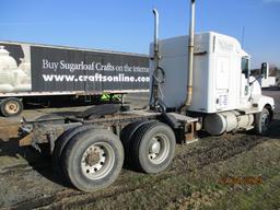 2006 KENWORTH  T600 ROAD TRACTOR WITH 72 IN. SLEEPER.