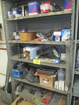 LOT-SUPPLIES-MISC. AIR LINE/WELDING ROD/ MIRRORS/WIRES/HEAD LIGHTS/AIR FILTER/BRAKE LINES