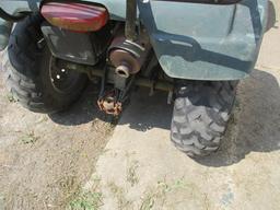 ATV-SUZUKI GEIGER QUAD RUNNER. 4 X 4  WITH 981 INDICATED MILES