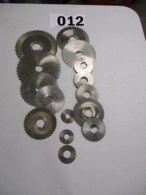 LOT-KEYWAY CUTTERS-APPROX 15 QTY