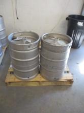 LOT-(2) 1/6 BBL KEGS