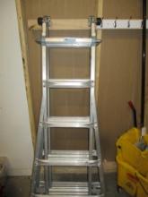 WERNER EXPANDABLE 'A' FRAME LADDER