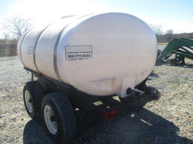 1075 1000 GAL NURSE TANK W/GAS MOTOR