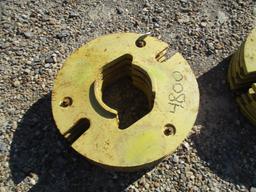 4800 4 JOHN DEERE WHEEL WEIGHTS