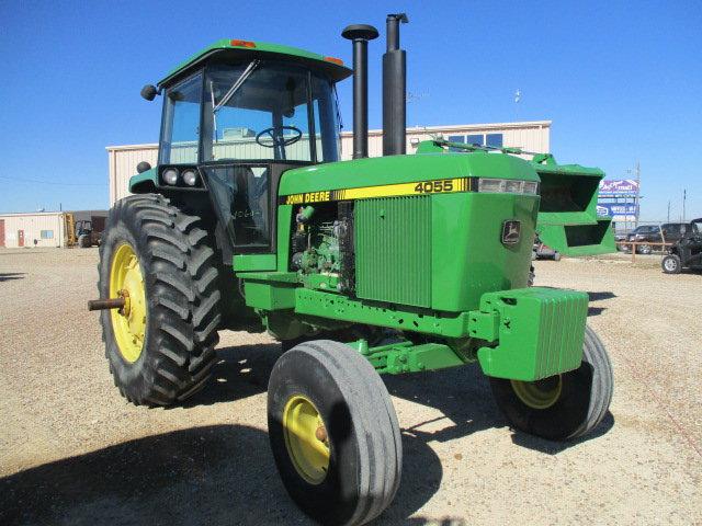 1069 4055 JOHN DEERE '90 C/A QR 2WD 6942HRS 520/85R38'S S/N:RW4055H003574