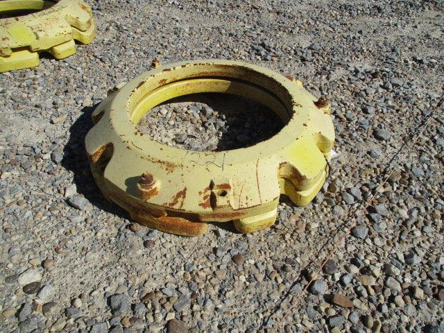 1221 1 SET OF #165 JOHN DEERE WHEEL WEIGHTS