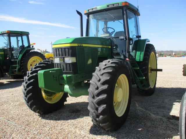 1287 7410 JOHN DEERE '01 C/A MFD PQ 14.9R46 10200 HOURS S/N:RW7410H051095