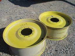 1424 SET OF 10 BOLT JOHN DEERE RIMS