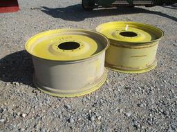 1424 SET OF 10 BOLT JOHN DEERE RIMS