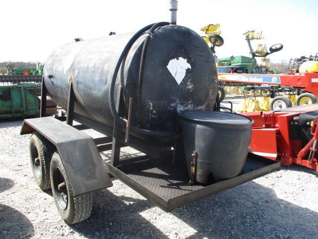 1553 FUELD TANK W/TRAILER W/GAS MOTOR