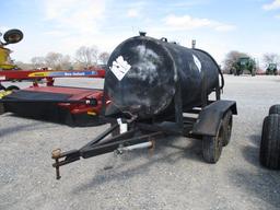 1553 FUELD TANK W/TRAILER W/GAS MOTOR