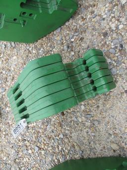 1588 6 JOHN DEERE FRONT WEIGHTS