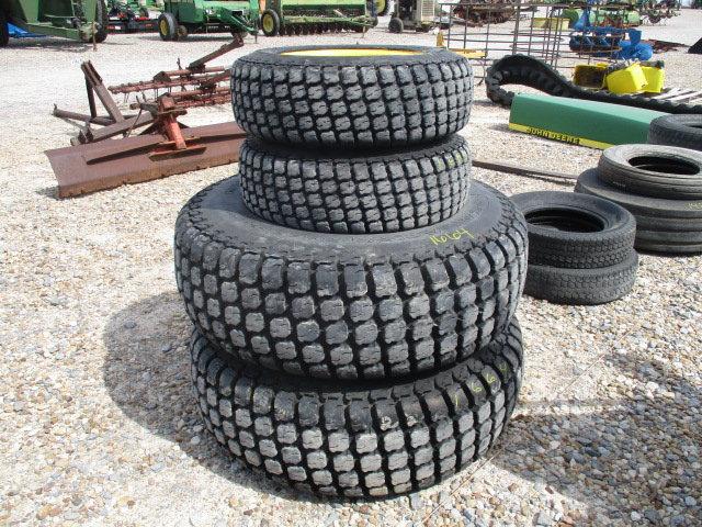 1664 (2) 27X8.50-15 JOHN DEERE RIMS & TIRES (2) 41X14.00-20 JOHN DEERE RIMS & TIRES