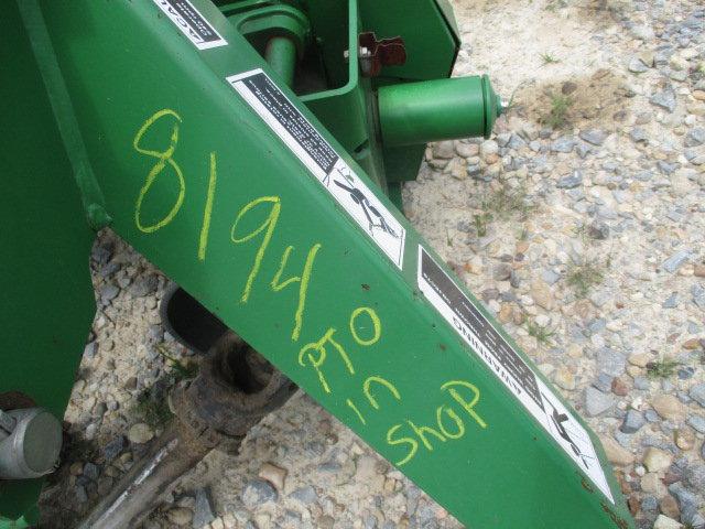 8194 3PT 285 JOHN DEERE DISC MOWER W/PTO S/N:1E00285XLBC382008