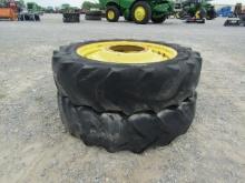 4515 380/80E38 JOHN DEERE TIRES & RIMS