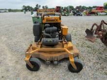 124A-4596 WRIGHT STANDER X ZERO TURN MOWER W/48" MOWER DECK 1987 HOURS