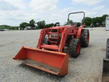 9306 L5030 KUBOTA 2 POST MFD W/LA853 KUBOTA LOADER "SALVAGE BAD ENGINE"