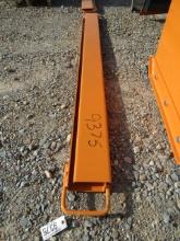 9375 1 SET OF PALLET FORKS EXT