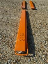 9383 1 SET OF PALLET FORKS EXT