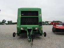 9391 568 JOHN DEERE ROUND BALER W/540 PTO 7 MONITOR