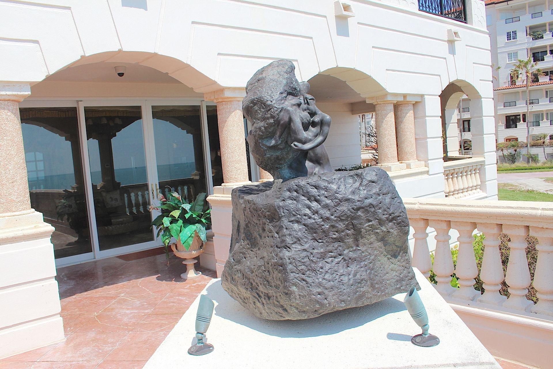 A. Rodin Bronze Sculpture "The Hand of God"