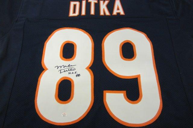 Mike Ditka Chicago Bears signed autographed jersey PAAS COA