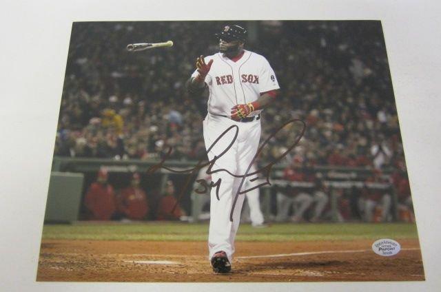 David Ortiz Boston Red Sox signed autographed 8x10 photo Certified Coa