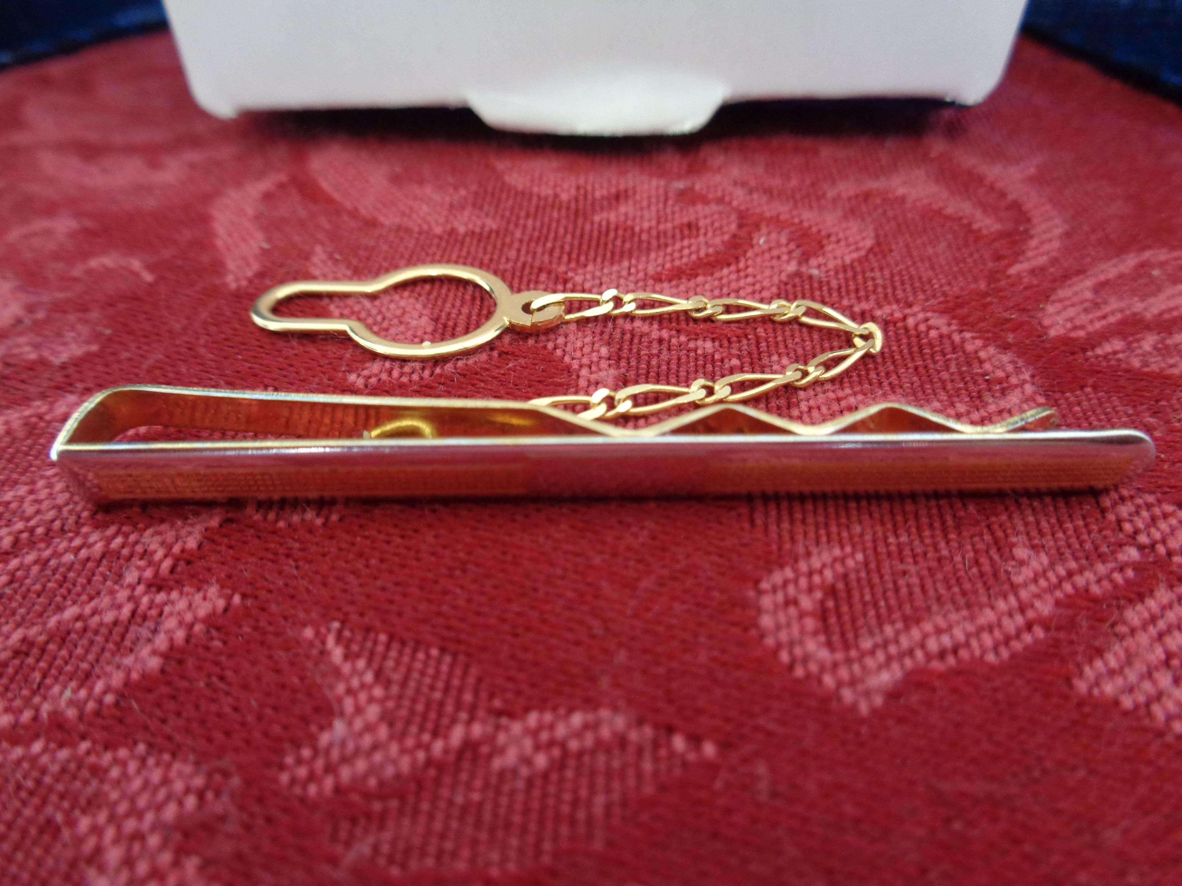 KING GOLD 14K Gold Tie Clip - In Origional Case / Box