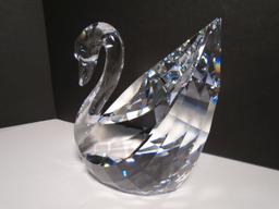 "Maxi Swan" Swarovski crystal