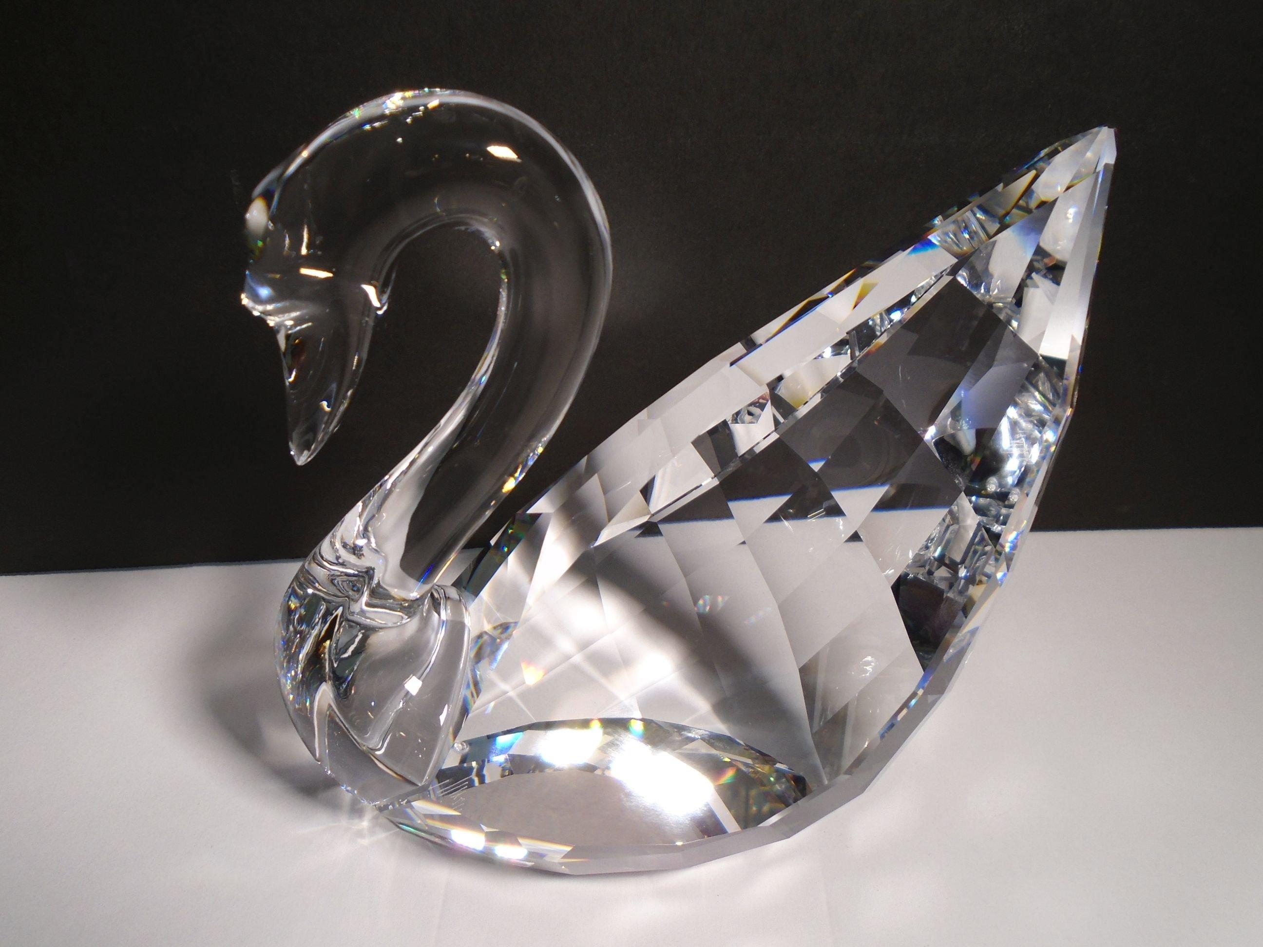 "Maxi Swan" Swarovski crystal