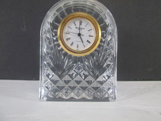 Waterford Crystal Desk Clock