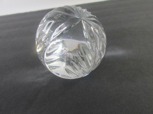 Rogaska Crystal Egg Paperweight