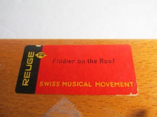 Wood Music Box w/ Swiss Movement