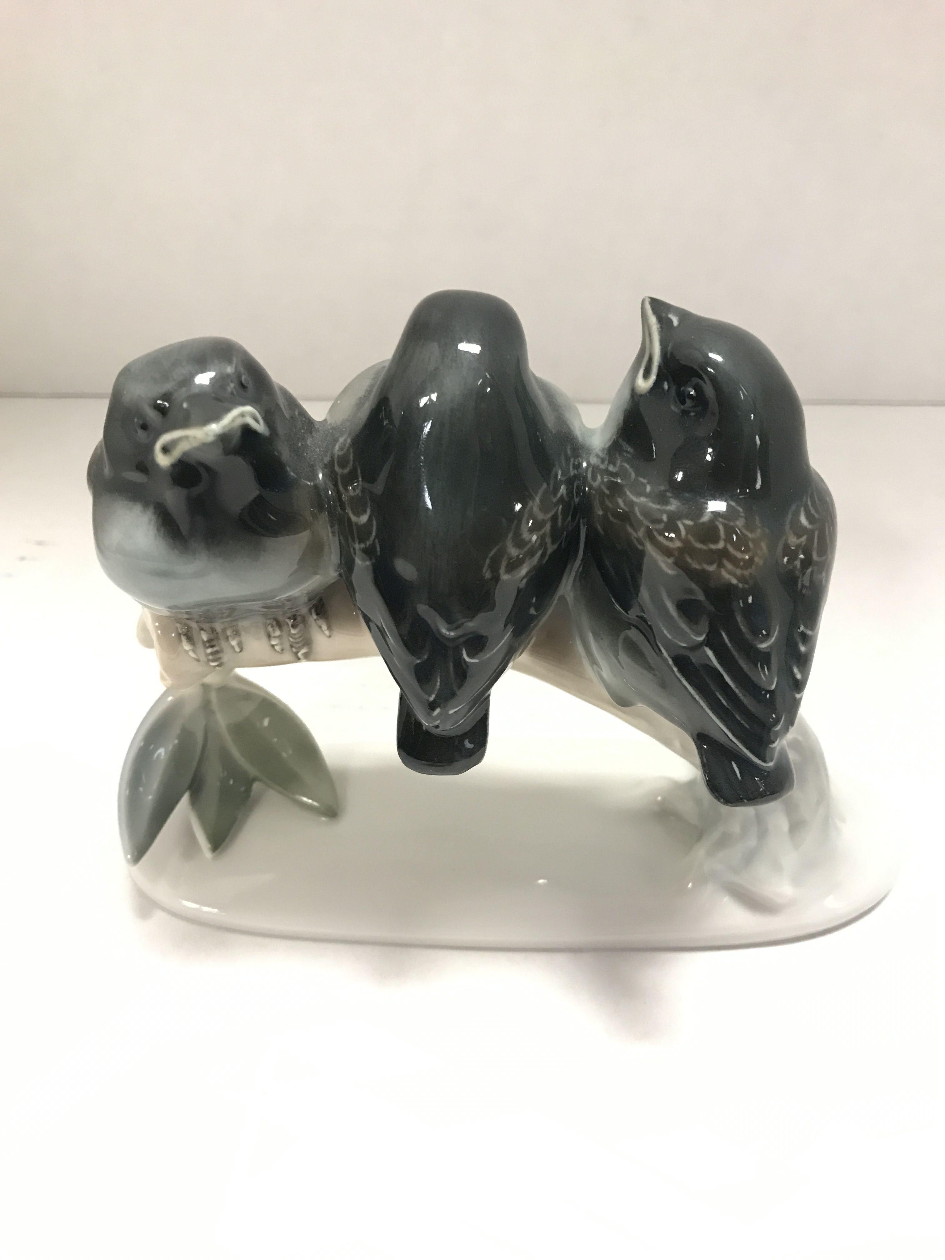 VINTAGE ROSENTHAL GERMANY 3 BIRDS