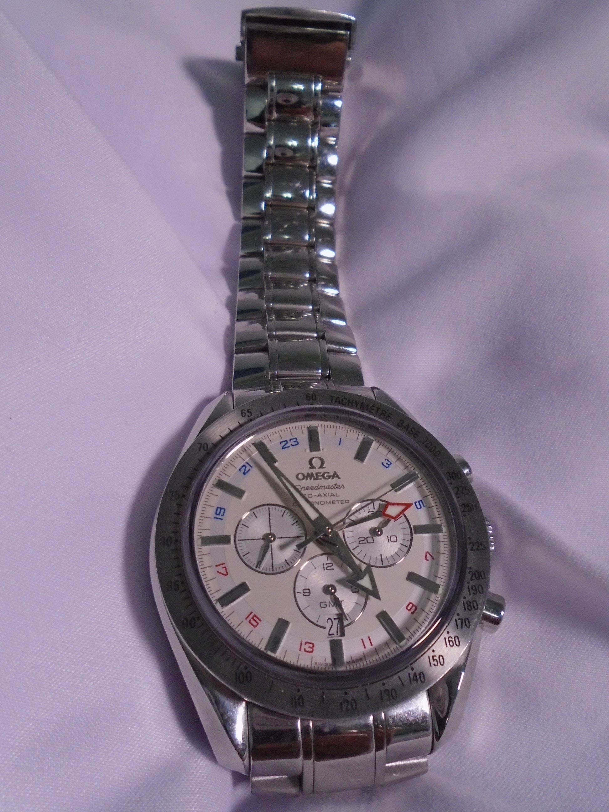 Omega Speedmaster Broad Arrow GMT Ref:3581300