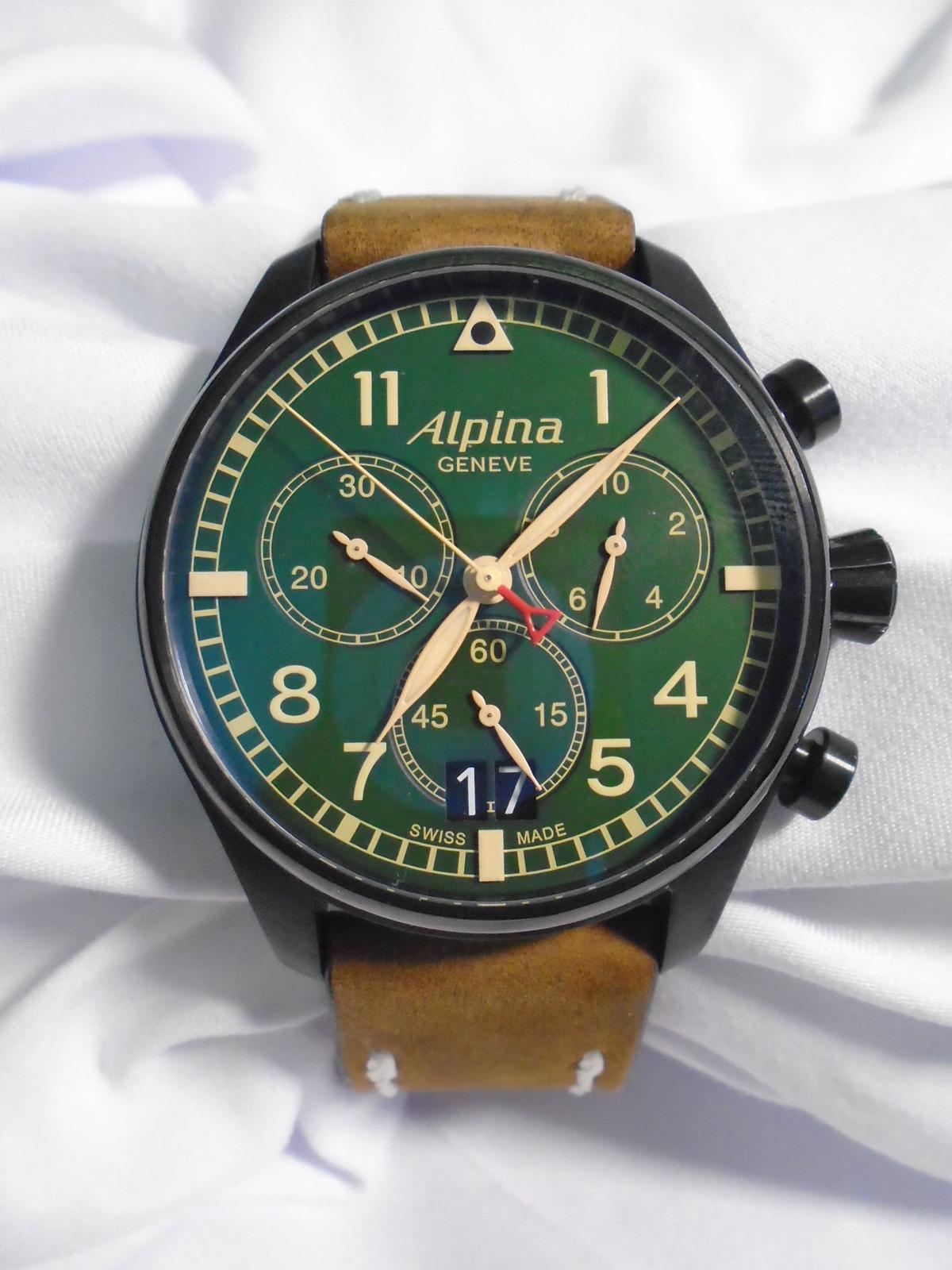 Alpine Startimer Pilot Chronograph S/N - AL372X4S26