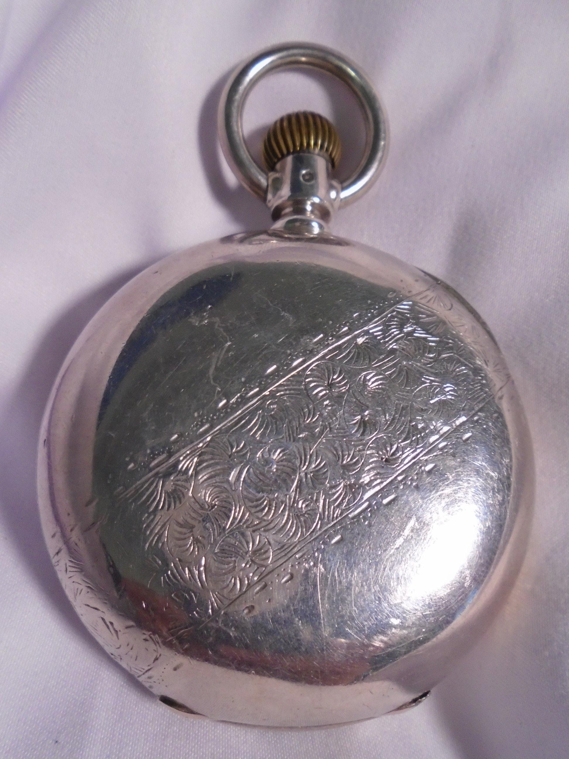 Hunting case pocket watch by Waltham