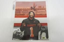 Myles Garrett, Cleveland Browns signed autographed 8x10 Photo CAS COA