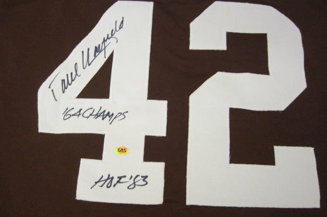 Paul Warfield, Cleveland Browns signed autographed Jersey PAAS Coa