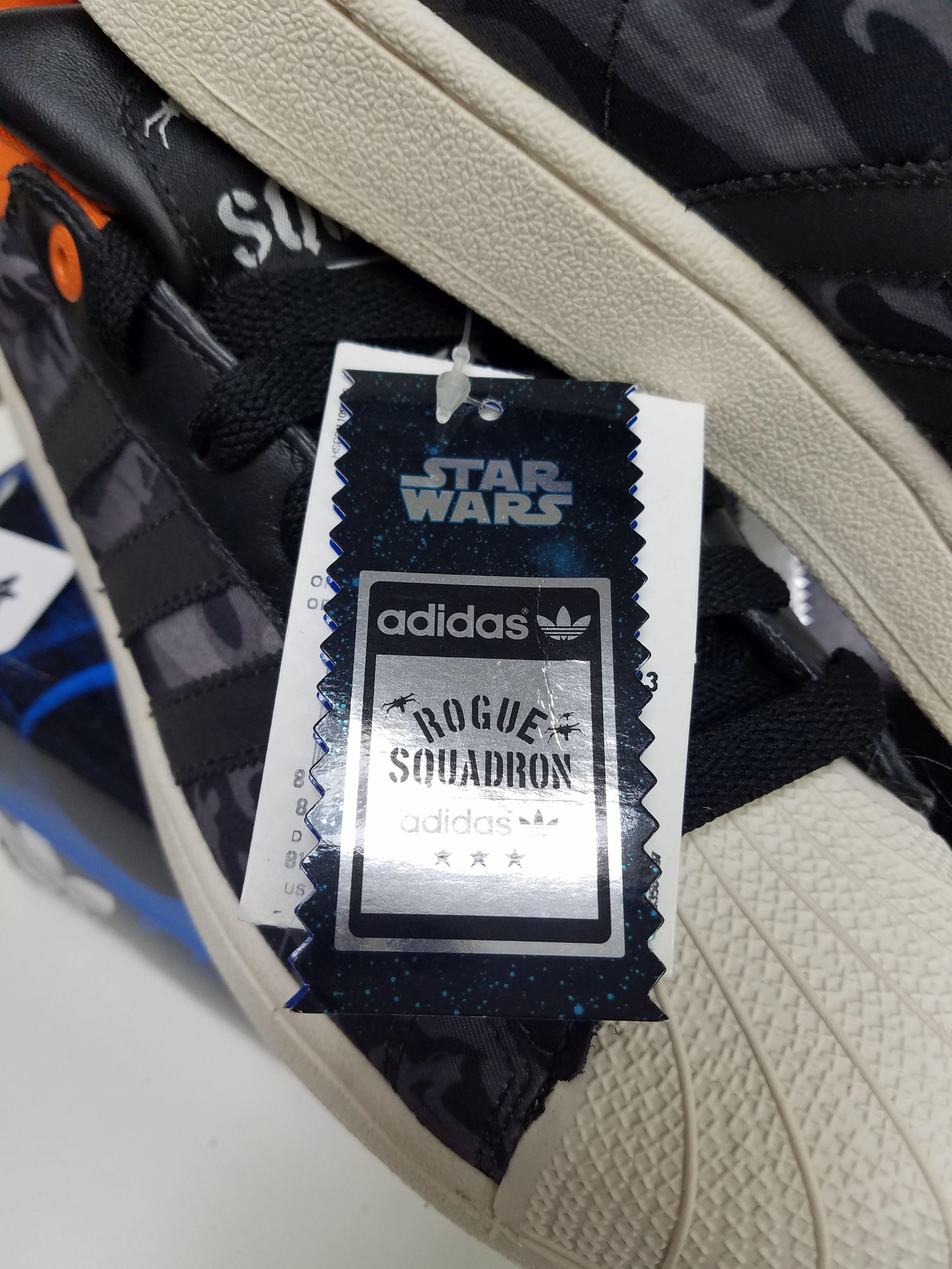 Adidas Star Wars Limited Edition Superstar ii SW Size 8.5 8 1/2 Shoe with Box